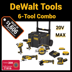 DeWalt 6 Tool Combo Set