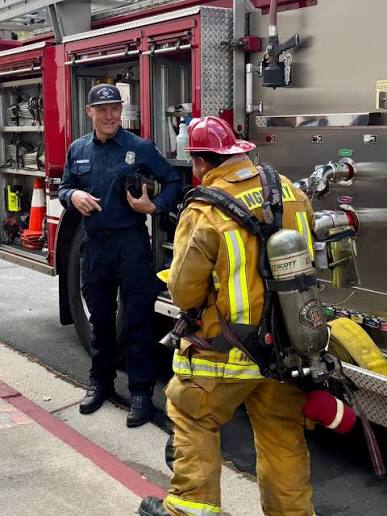 North Lawrence Fire Department turnout gear and equipment